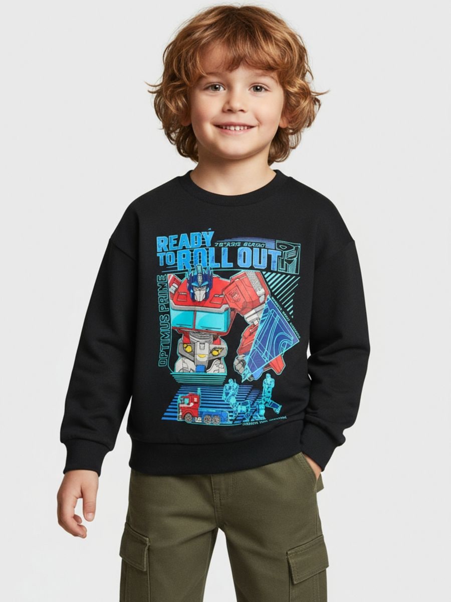 Gornji deo trenerke Transformers - crno - SINSAY