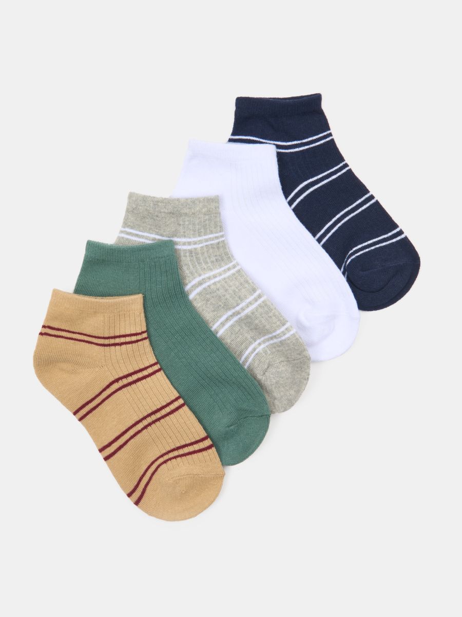 Sokid, 5 paari - mitmevärviline - SINSAY