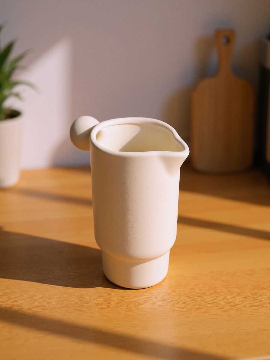 Vază ceramică - alb - SINSAY