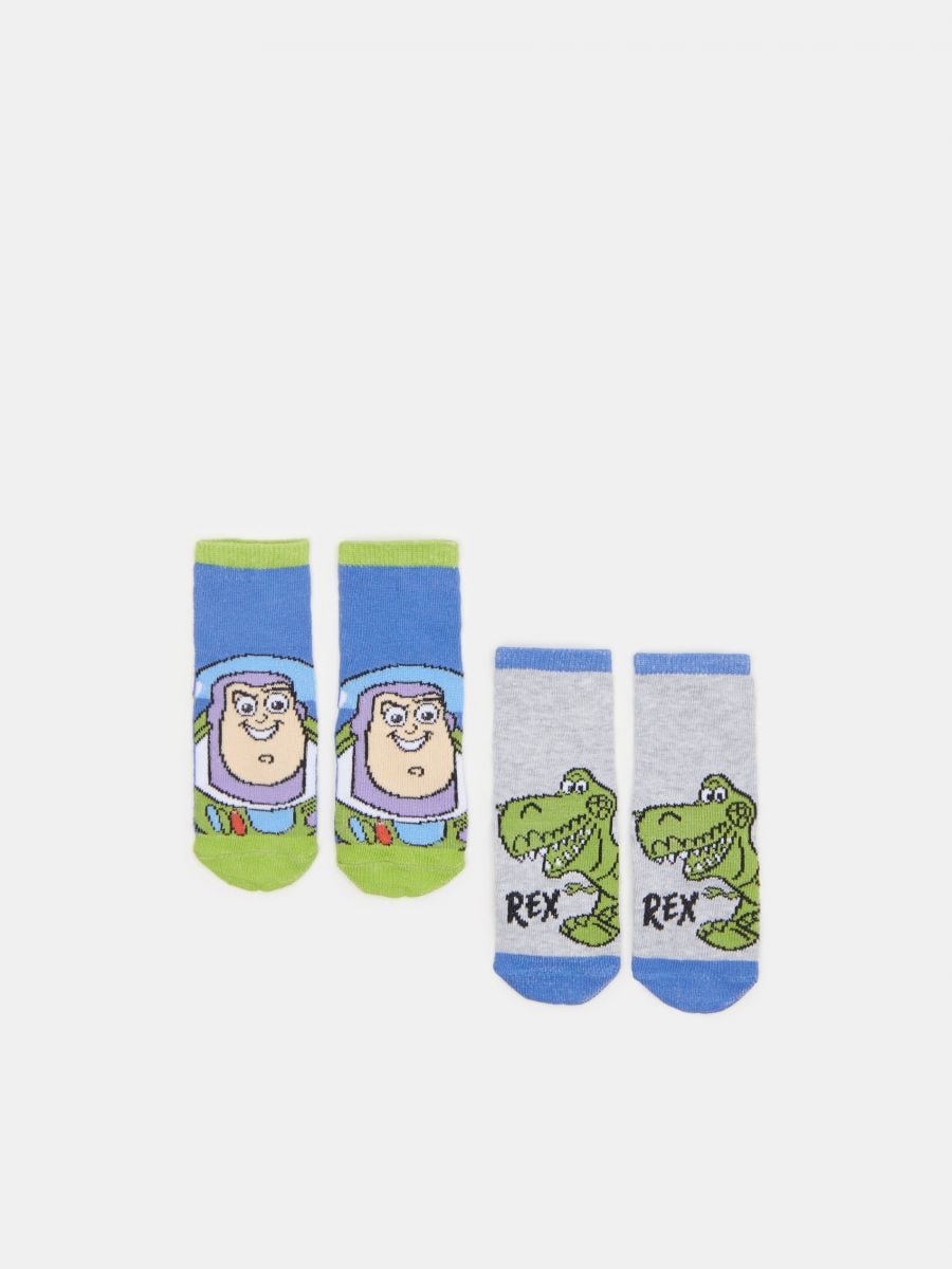 Socken Toy Story, 2er-Pack - mid blue - SINSAY