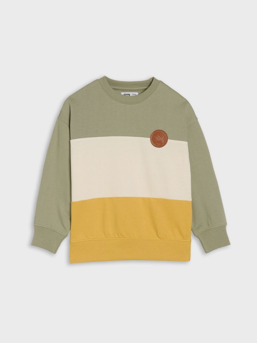 Bluza crewneck - wielobarwny - SINSAY