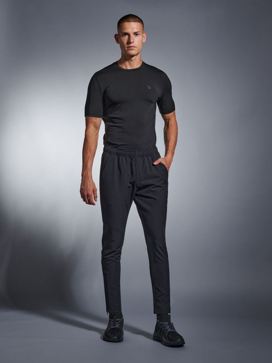 Spodnie dresowe SNSY PERFORMANCE - czarny - SINSAY