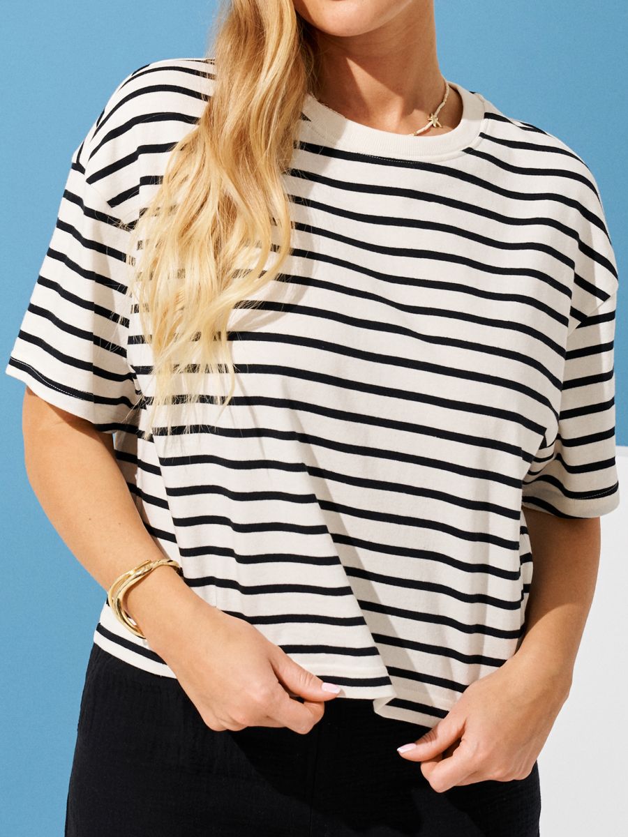 Tricou boxy - multicolor - SINSAY