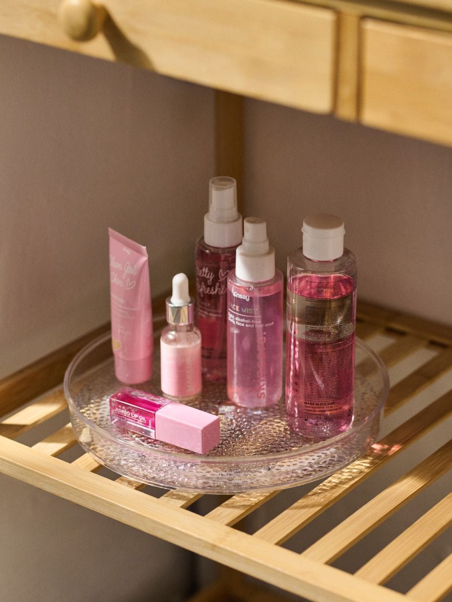 Organizator rotativ pentru cosmetice - clear - SINSAY