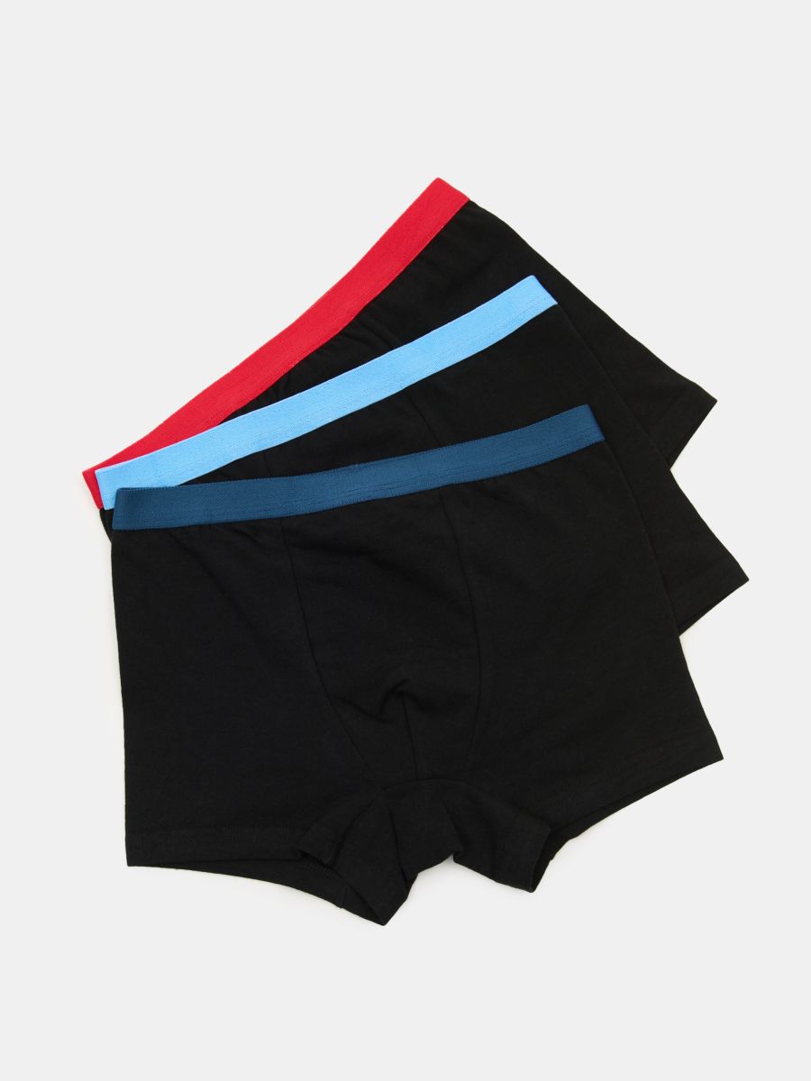 Боксери, 3 пари - різнобарвний - SINSAY