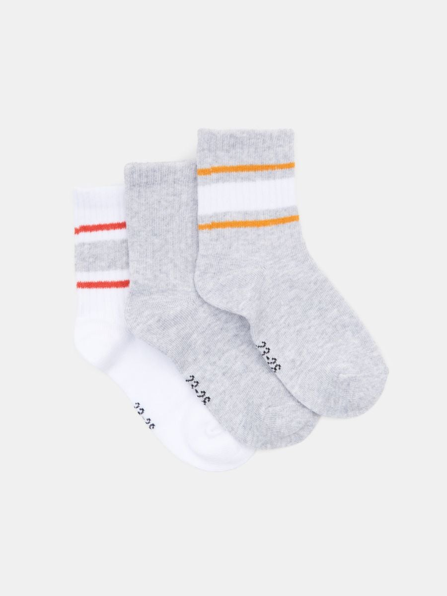Σετ με 3 ζεύγη κάλτσες - πολυχρωμο - SINSAY