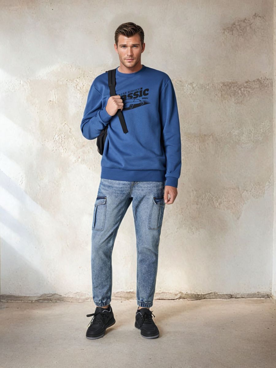 Cargo jogger farmer - kék - SINSAY