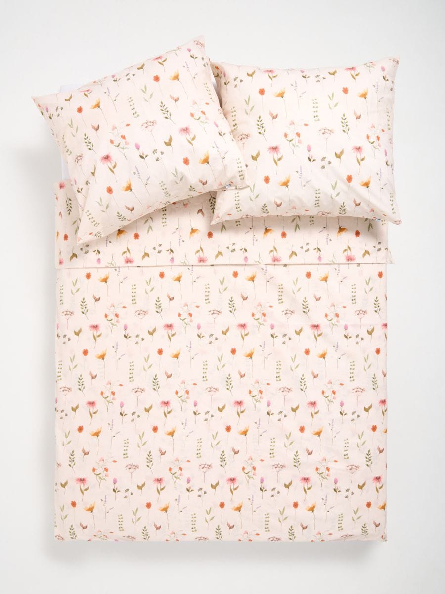 Voodipesukomplekt - kreemvalge - SINSAY