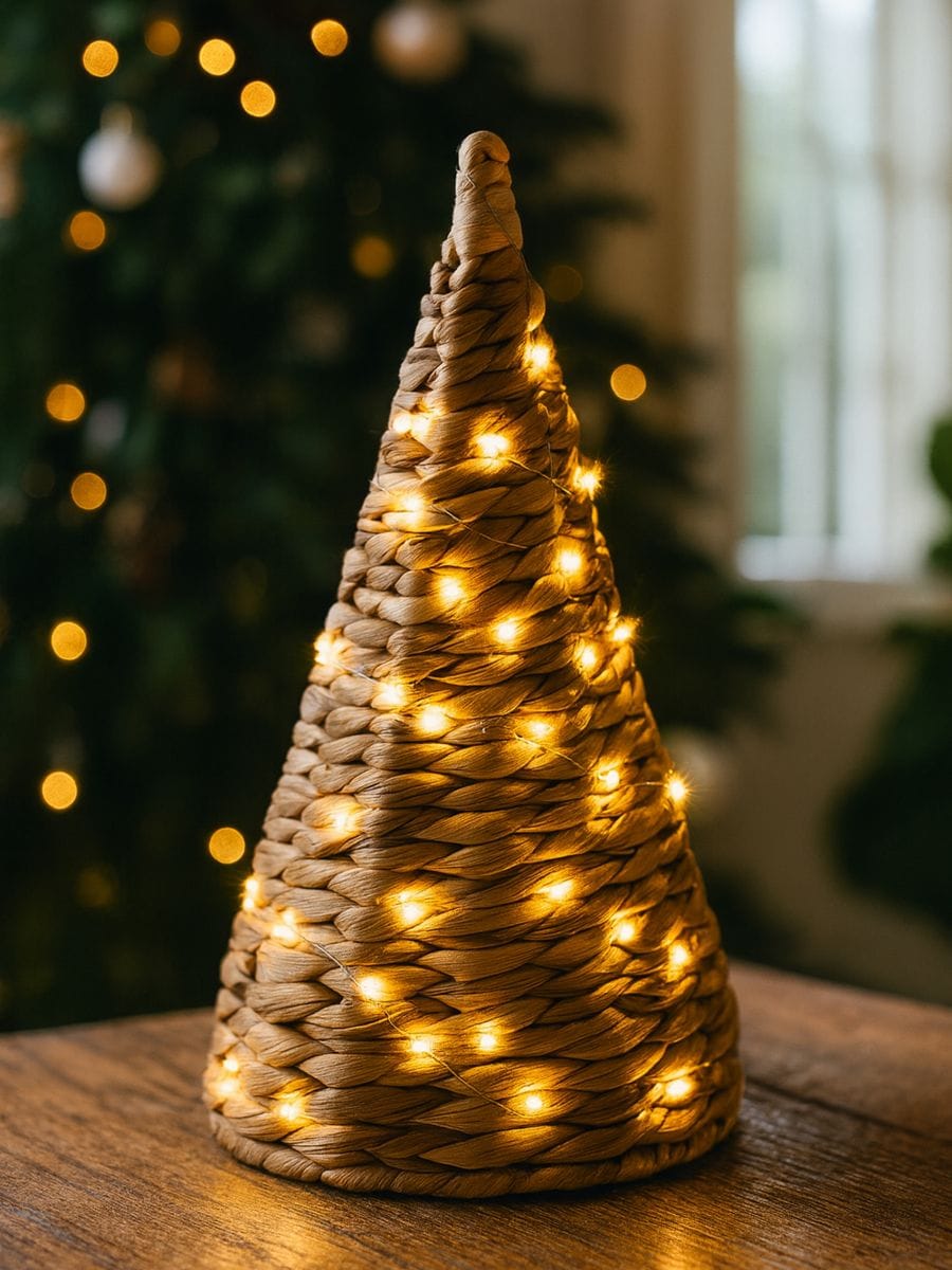 Lampka LED w kształcie choinki - wielobarwny - SINSAY