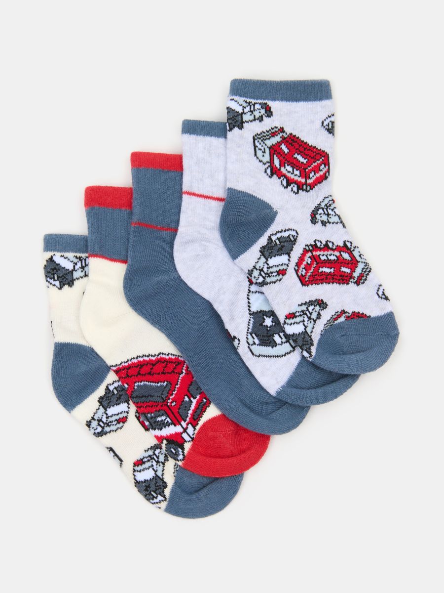 Set de 5 perechi de șosete - multicolor - SINSAY