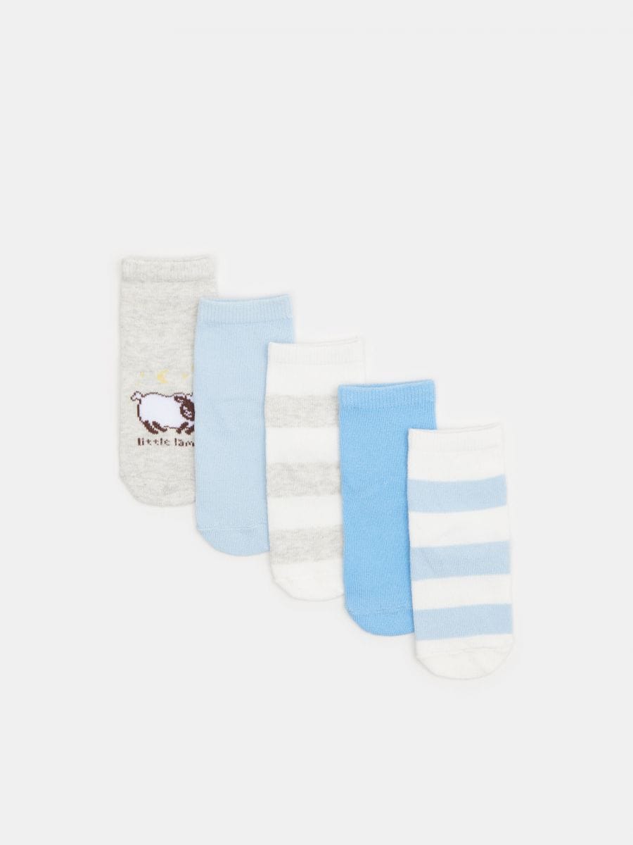 Čarape - 5 pari - više boja - SINSAY