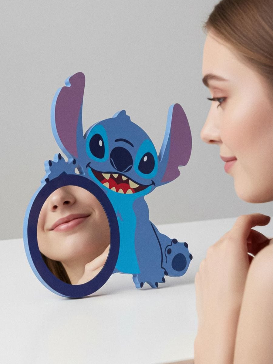 Ogledalo Stitch - bledo modra - SINSAY