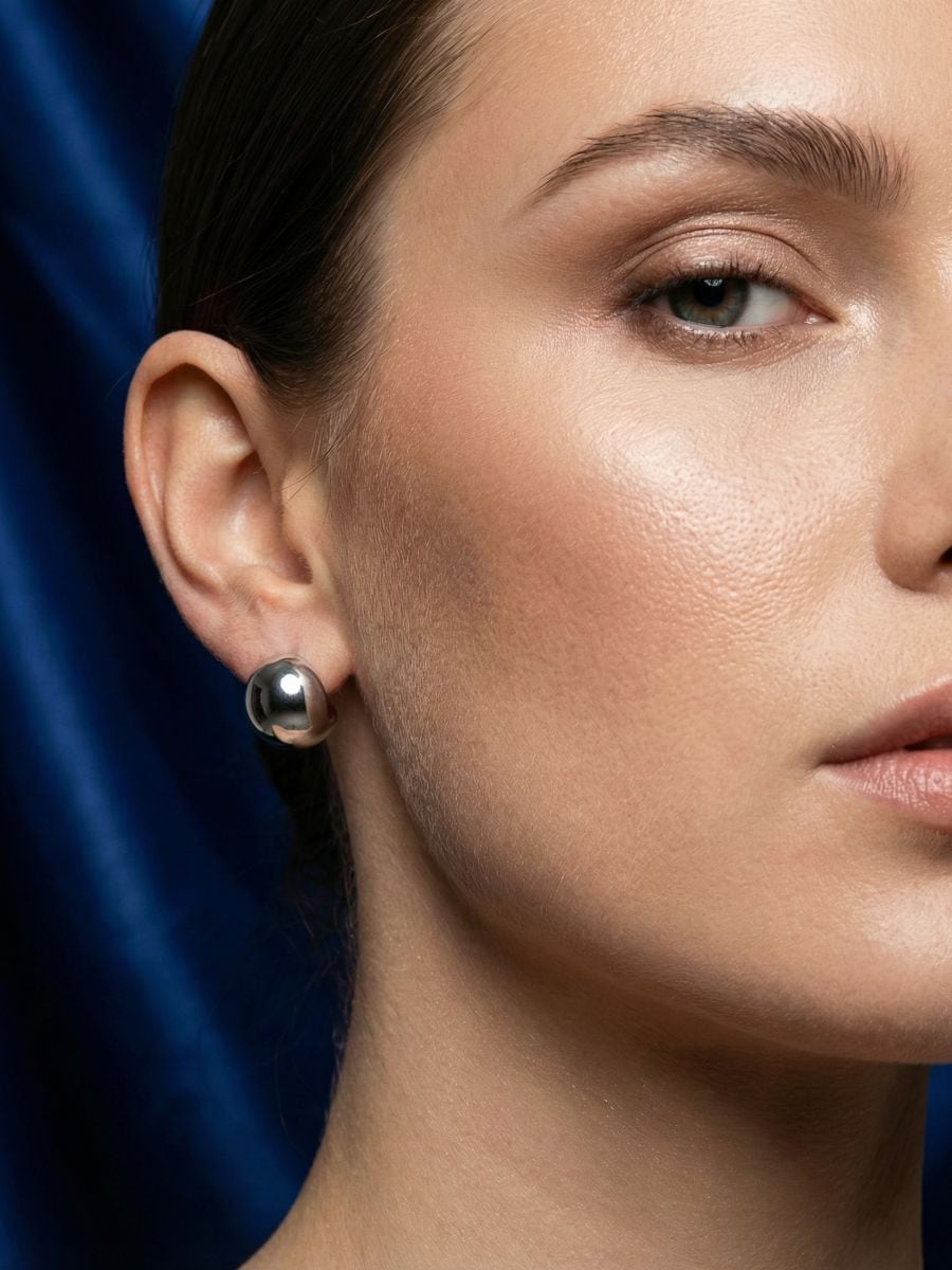 Uhani - srebrna - SINSAY