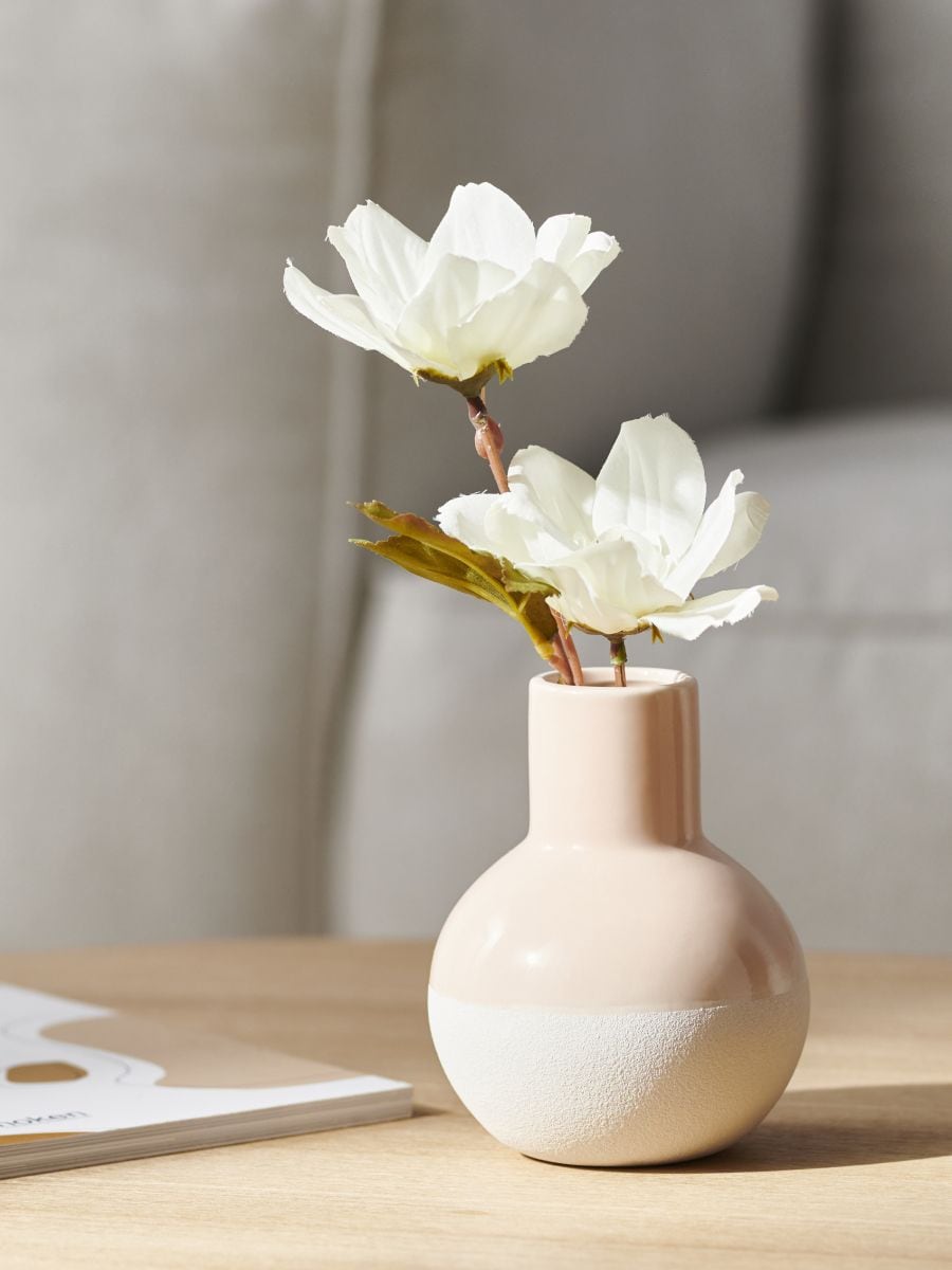 Květinová váza - béžová - SINSAY