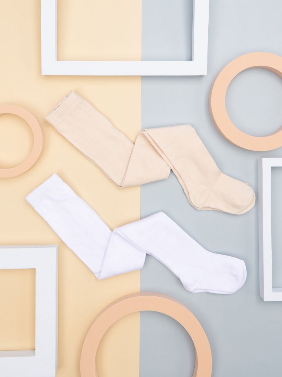 Čarape s gaćicama - 2 komada - više boja - SINSAY