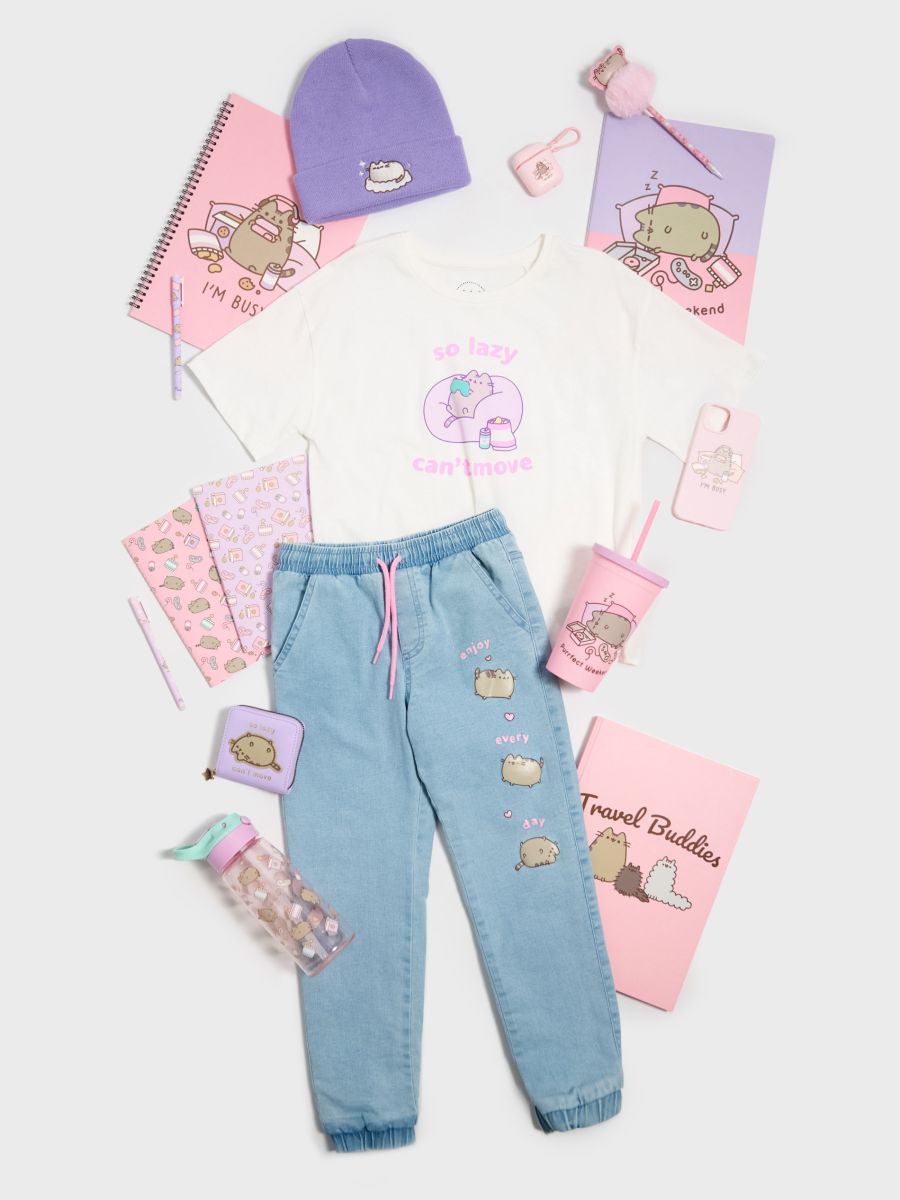 Pusheen póló - krémszínű - SINSAY