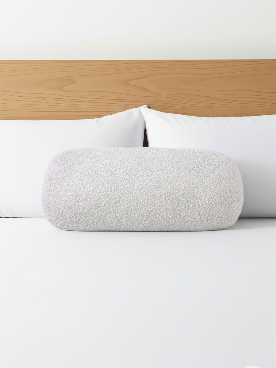 Dekorativna blazina valj - krema - SINSAY