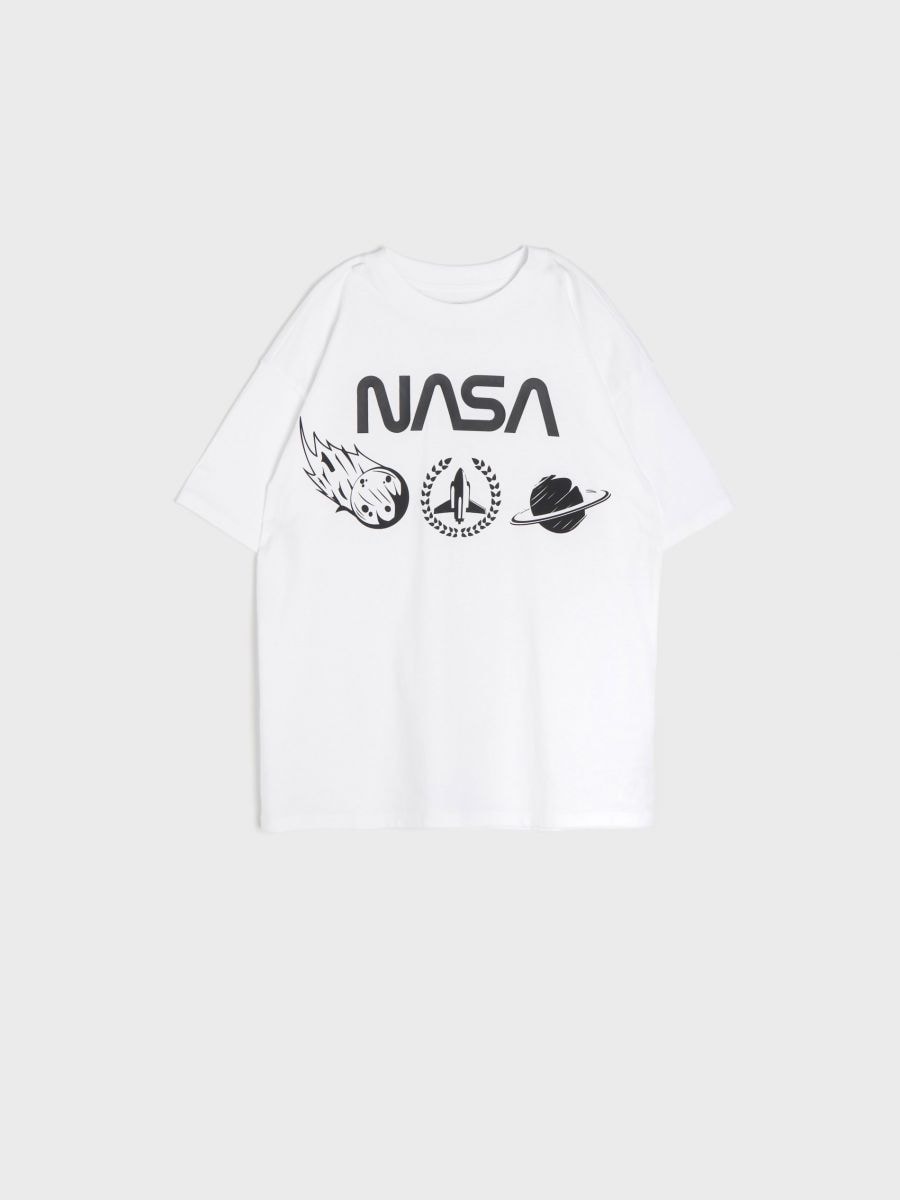 T-shirt NASA - bianco - SINSAY