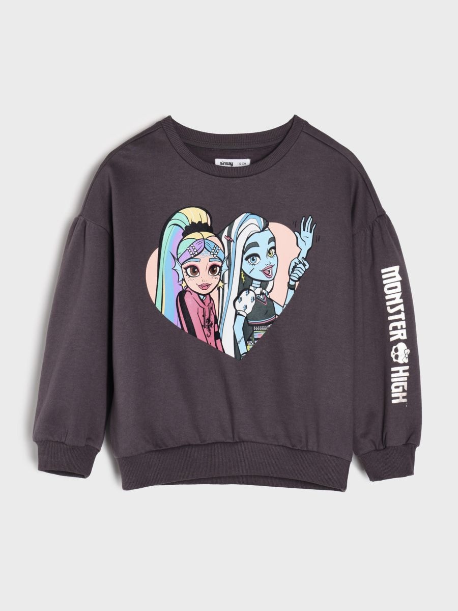 Sweatshirt Monster High - Grau - SINSAY