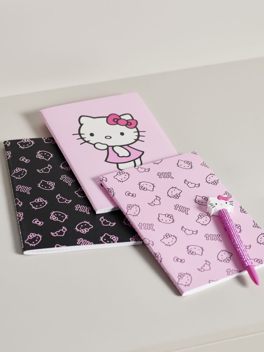 Записна книжка Hello Kitty 3 pack - різнобарвний - SINSAY