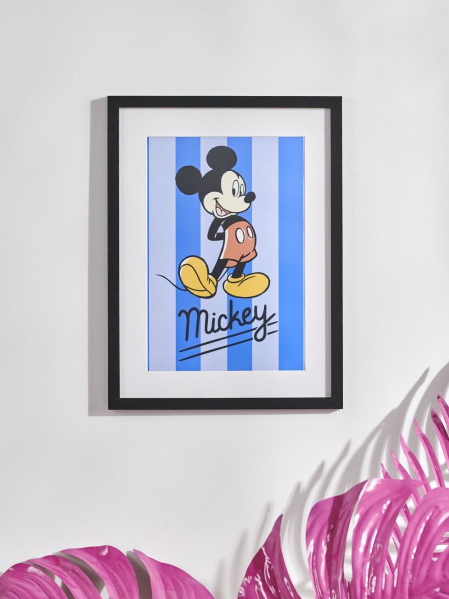 Ram za fotografije Mickey Mouse - svetlo plava - SINSAY