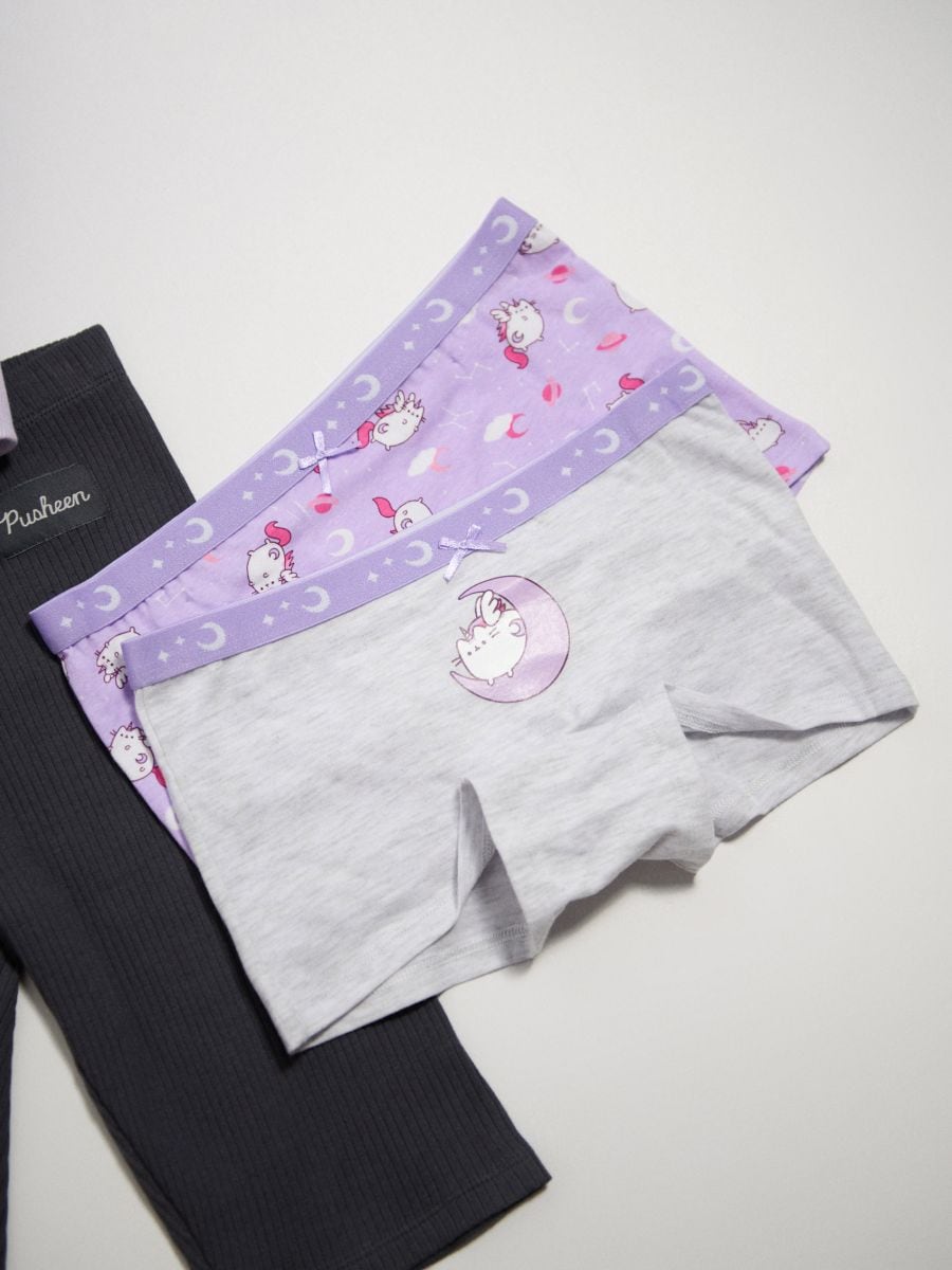 Sada 2 boxerek Pusheen the Cat - vícebarevná - SINSAY