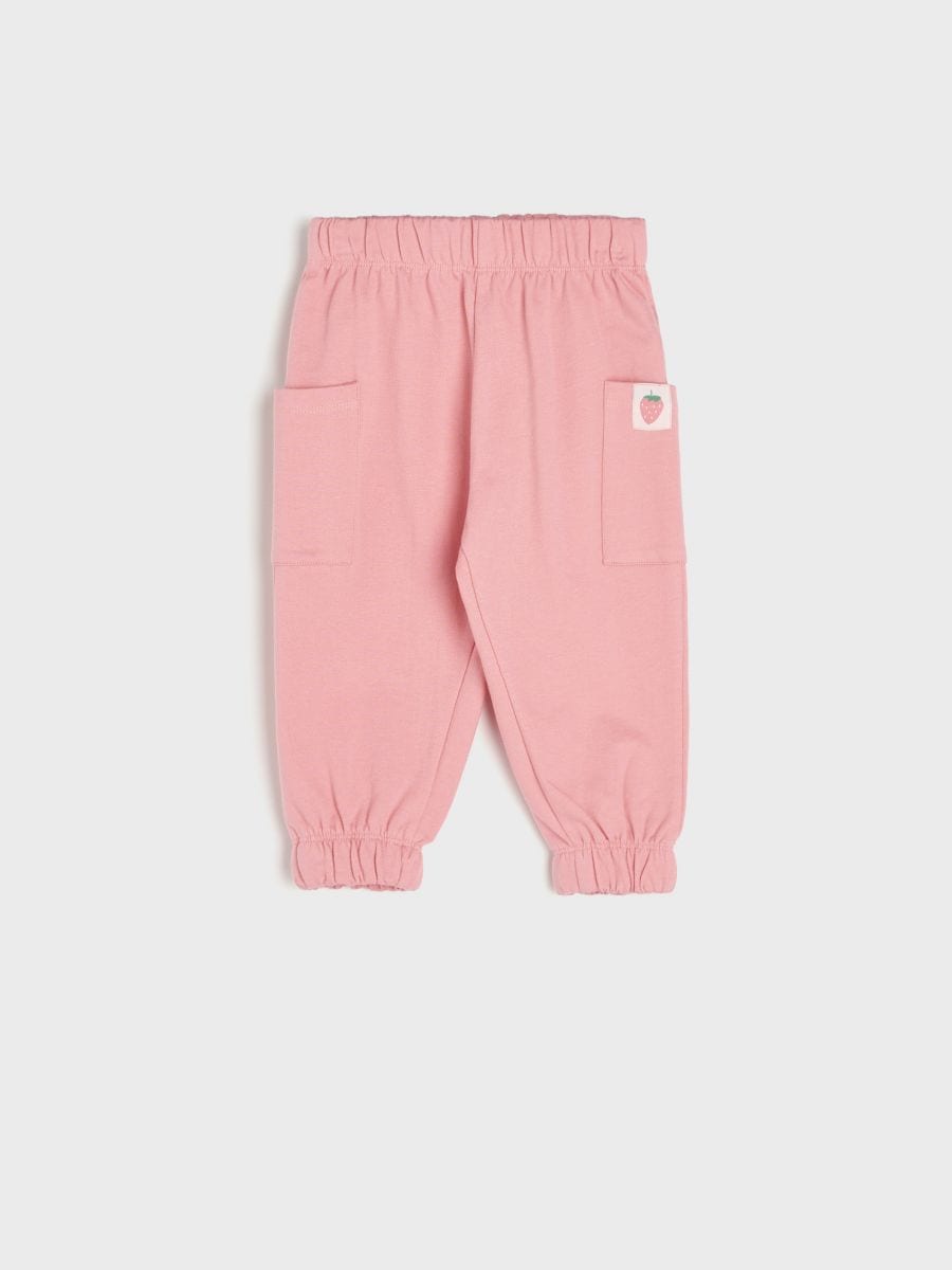 Pantaloni da tuta jogger - rosa - SINSAY