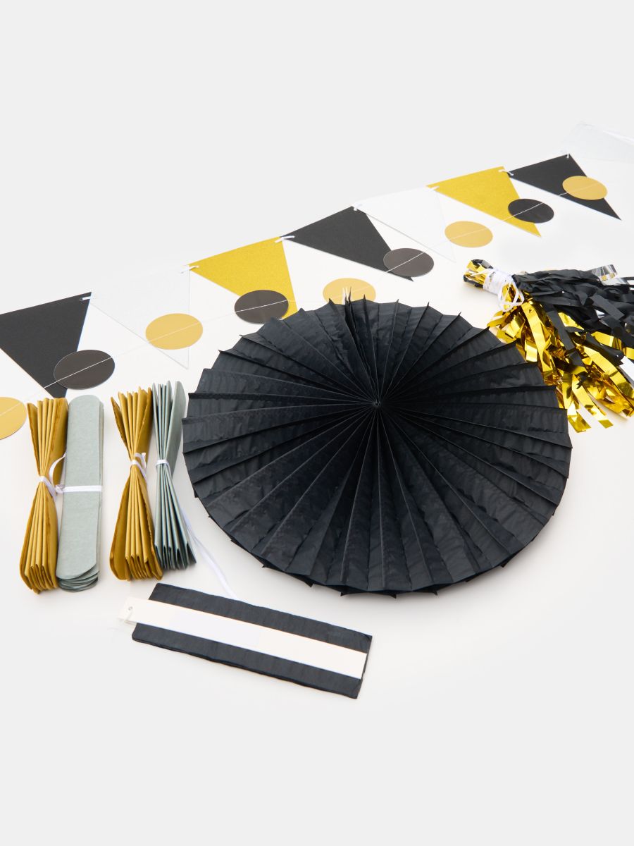 Set decorațiuni pentru petrecere, 18 piese - multicolor - SINSAY