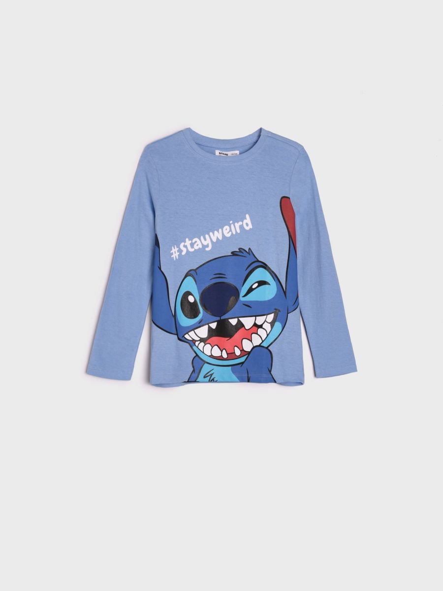 Lilo & Stitch long sleeve T-shirt - blue - SINSAY