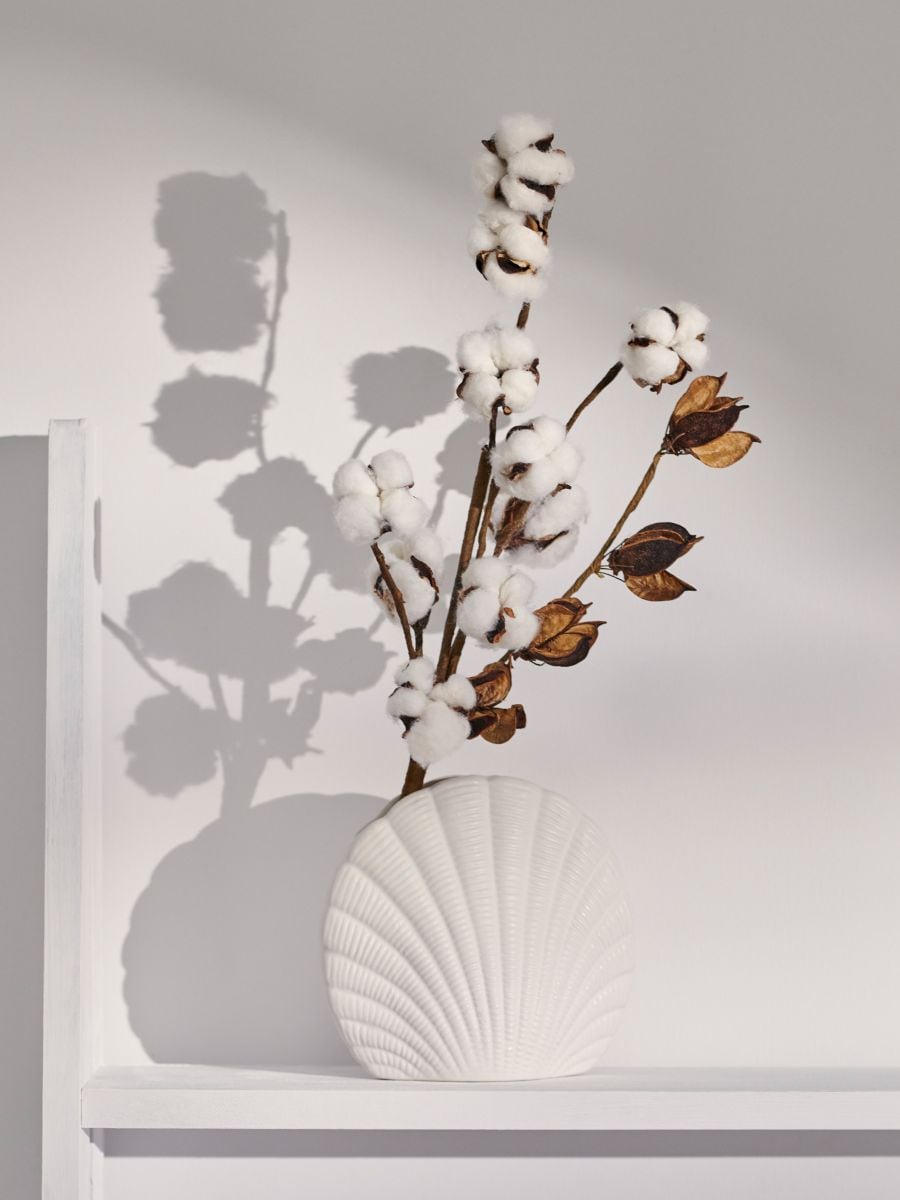 Декоративна штучна рослина - білий - SINSAY