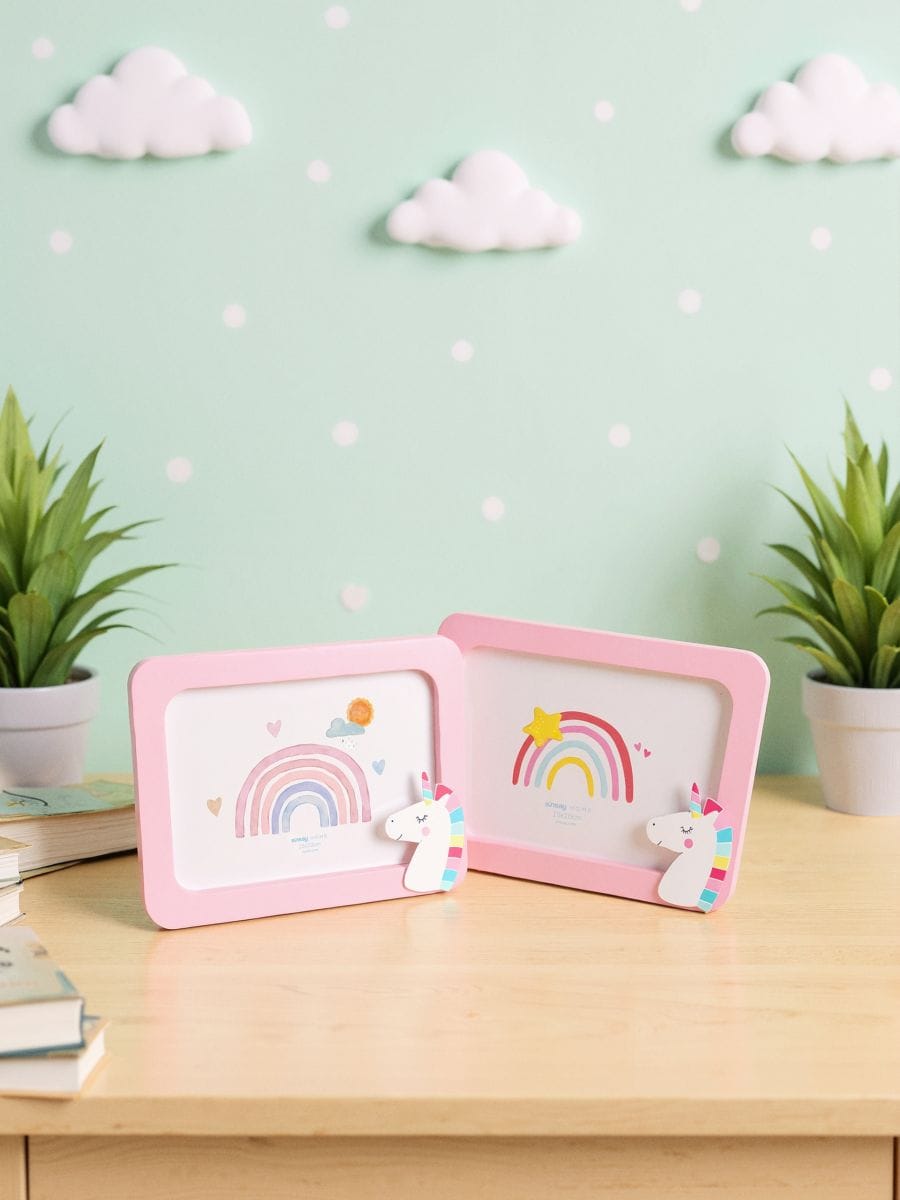 Set od 2 okvira za fotografije - pastelno roze - SINSAY