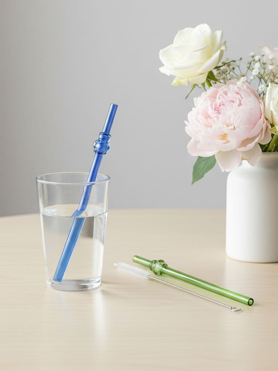 Set di cannucce con spazzolino 3 pack - multicolor - SINSAY