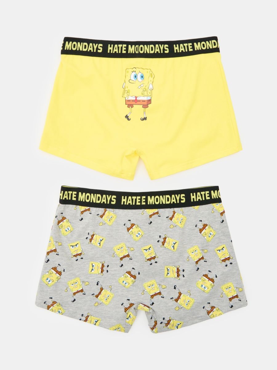 Boxershorts, 2er-Pack SpongeBob - Mehrfarbig - SINSAY