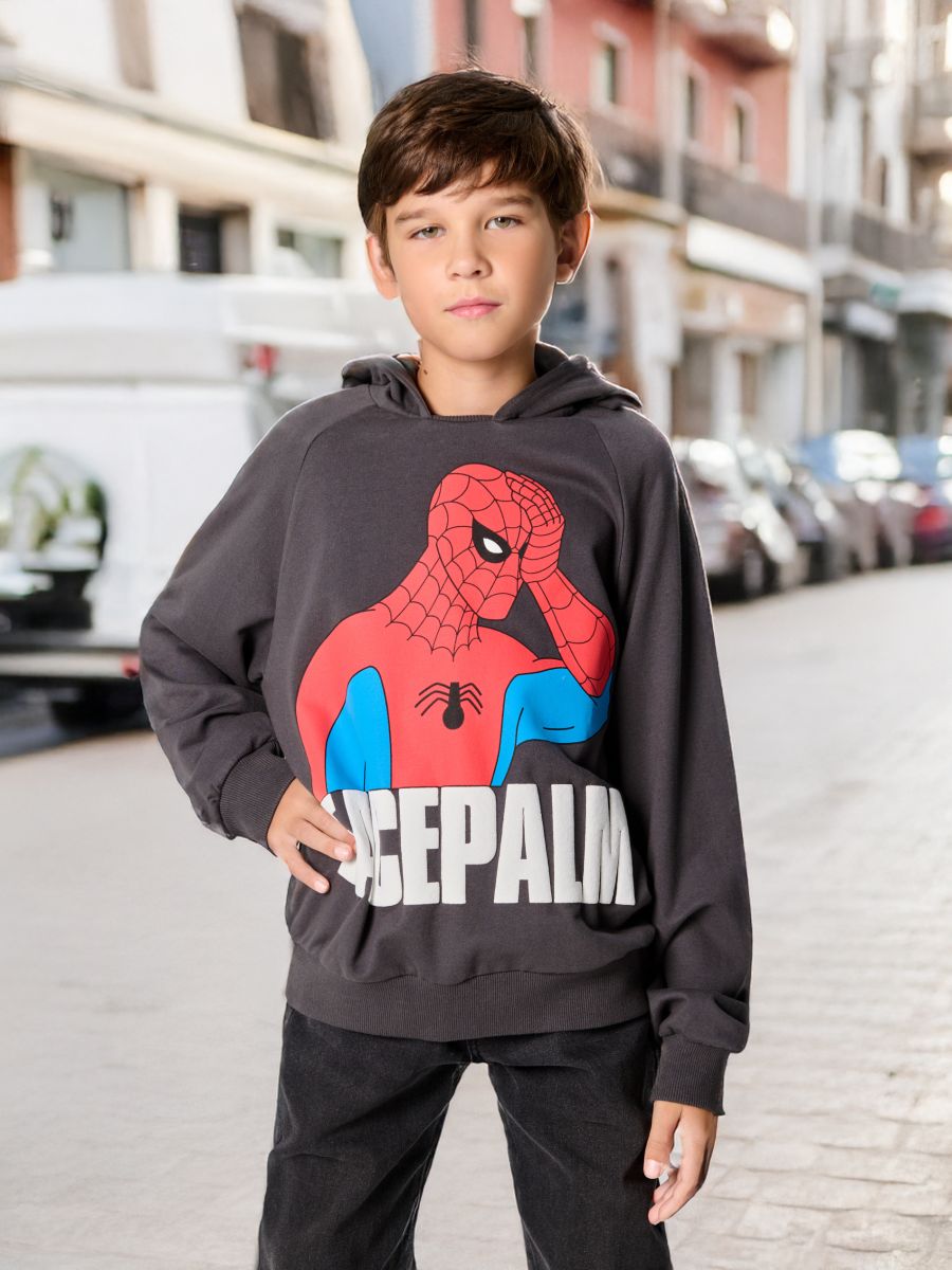 Felpa di spiderman shop