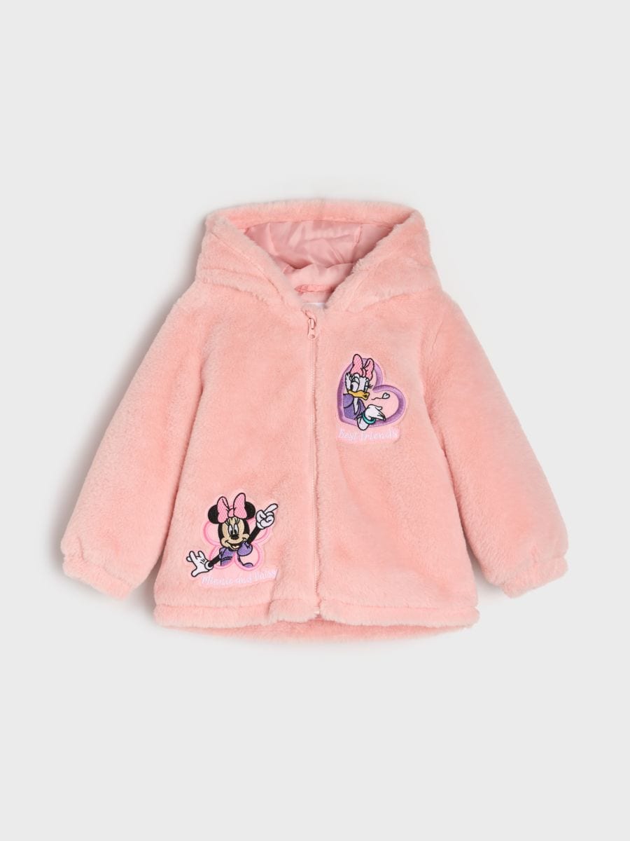 Giacca con cappuccio Mickey Mouse - rosa - SINSAY
