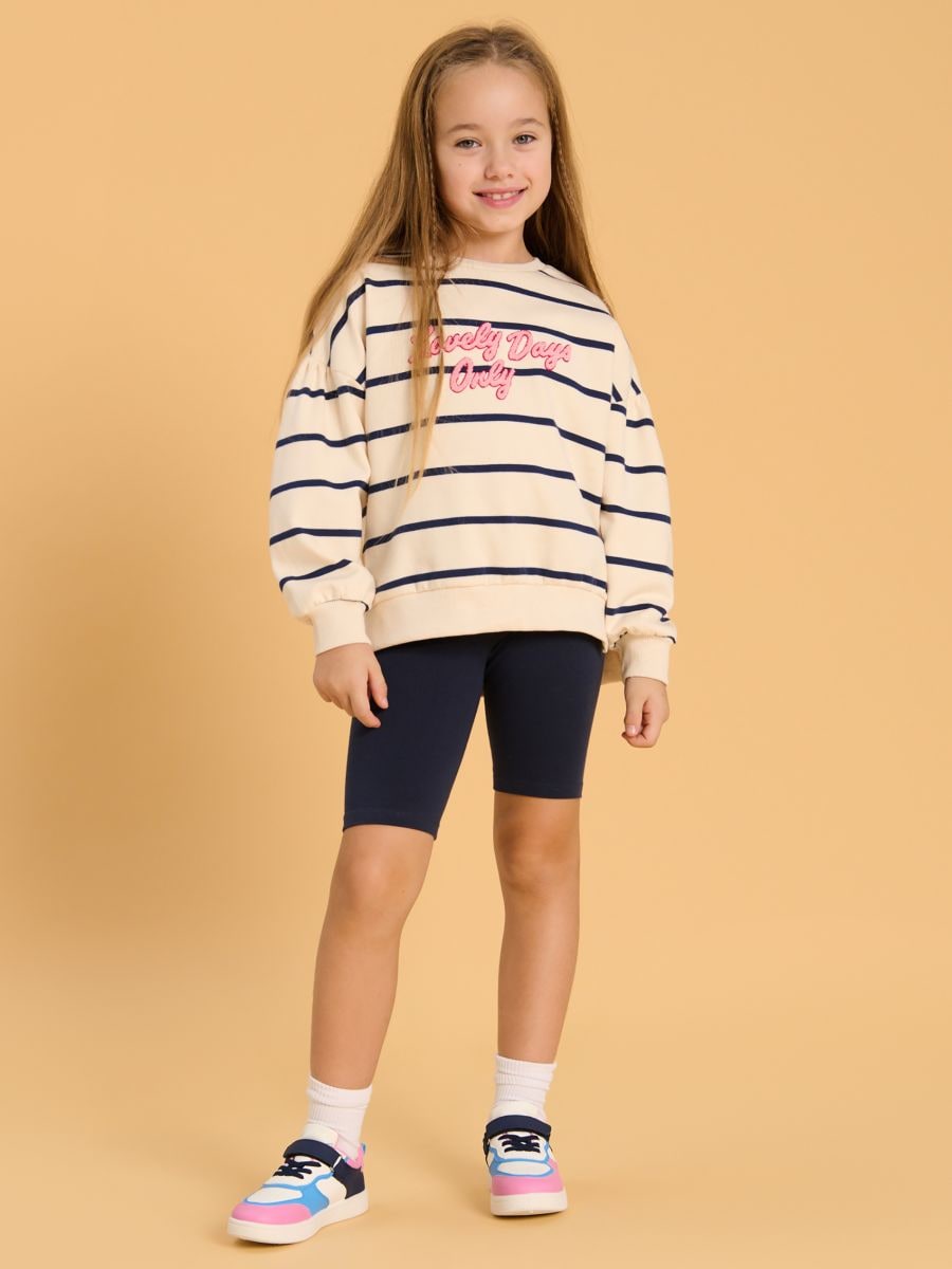 Bawełniane legginsy 2 pack - wielobarwny - SINSAY