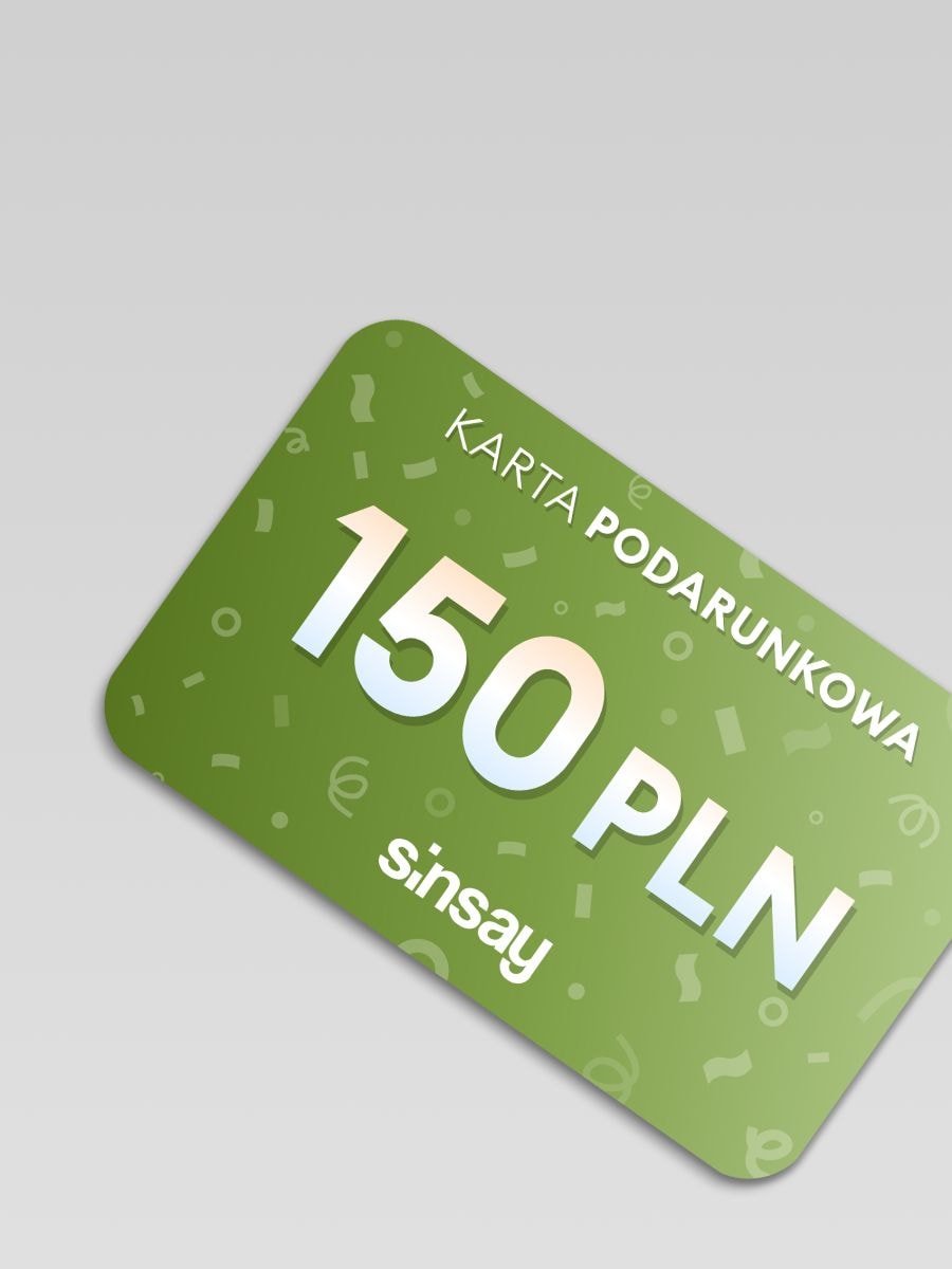 Karta podarunkowa - czarny - SINSAY