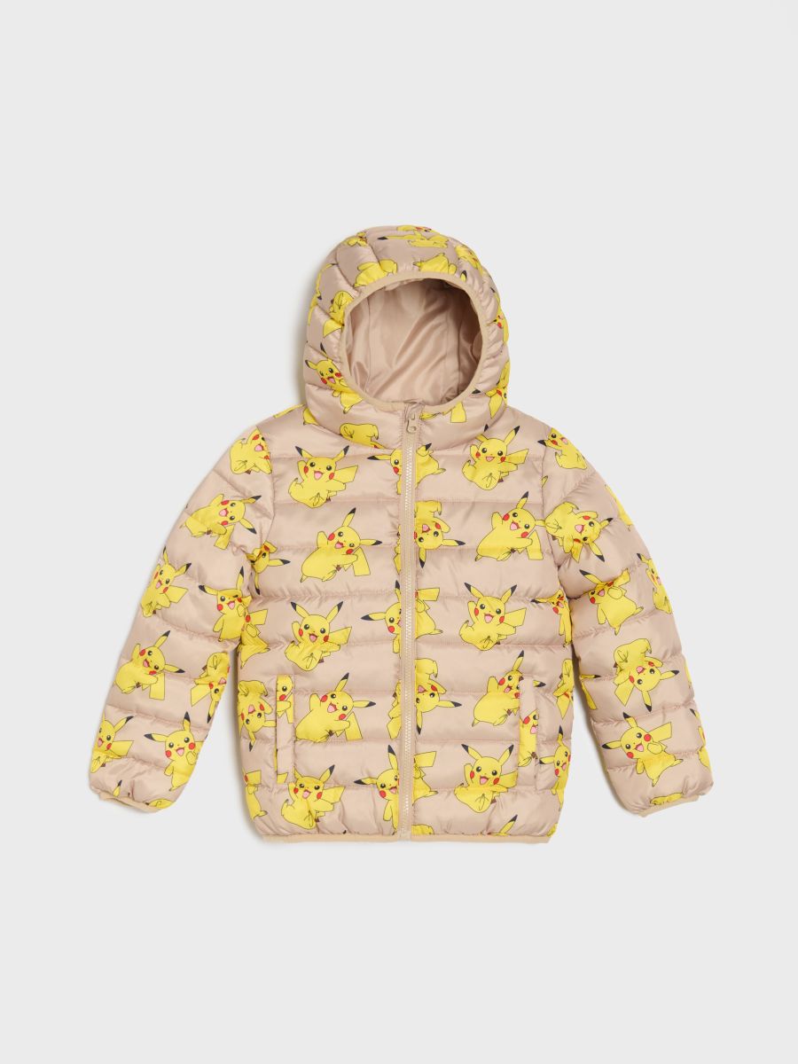 Giacca trapuntata Pokemon - beige - SINSAY
