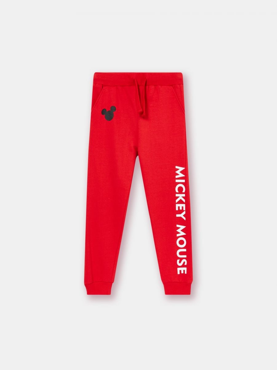 Mickey Mouse sweatpants Color red - SINSAY - WJ808-33X