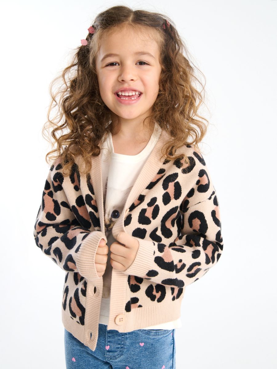 Sweter ze wzorem - wielobarwny - SINSAY