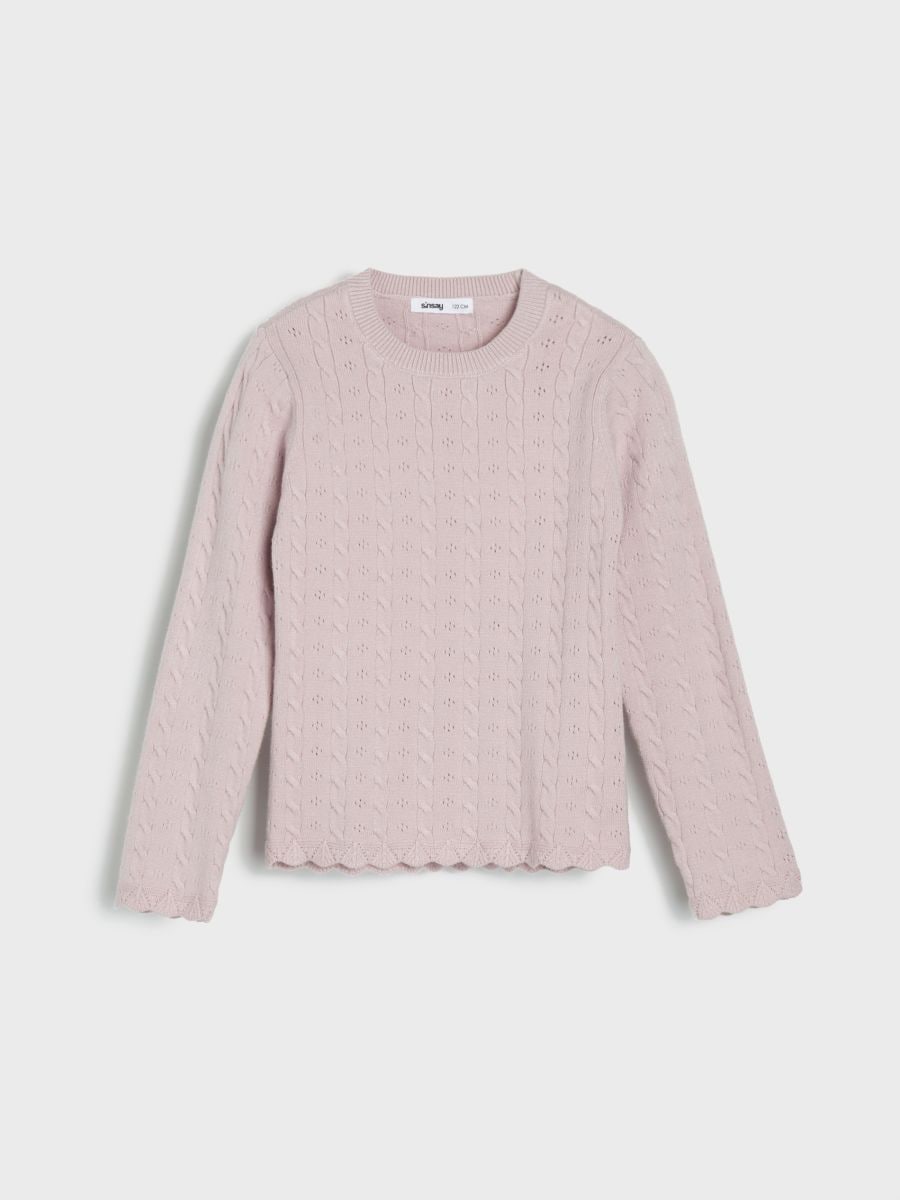 Sweter - fioletowy - SINSAY