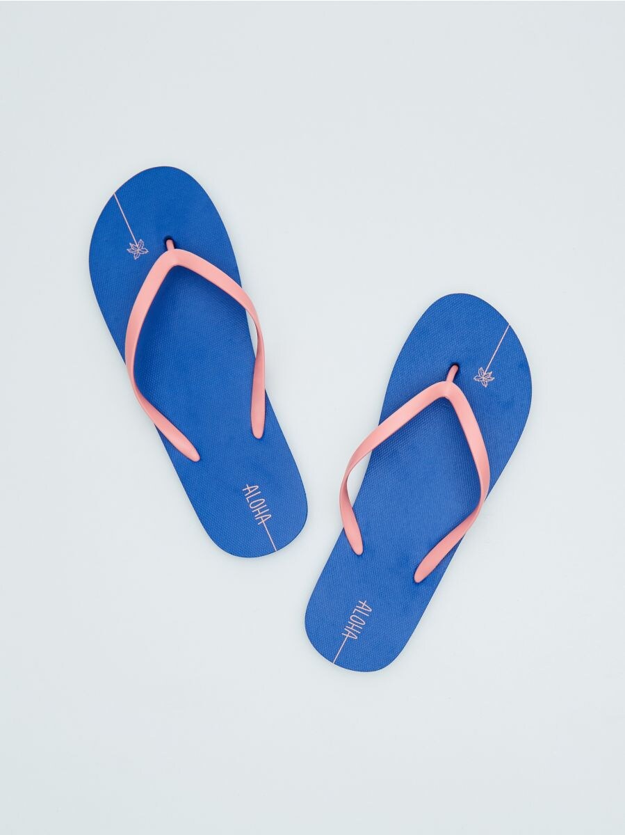 Aloha flip flops Color blue SINSAY XN766 55X