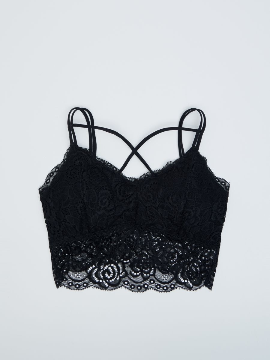 Lace bra Color black - SINSAY - 1469G-99X