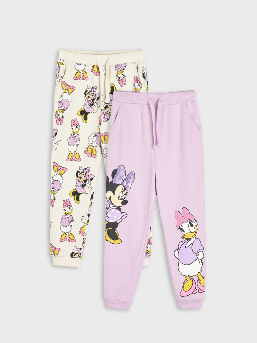 Спортен панталон Disney, 2 броя - лавандула - SINSAY