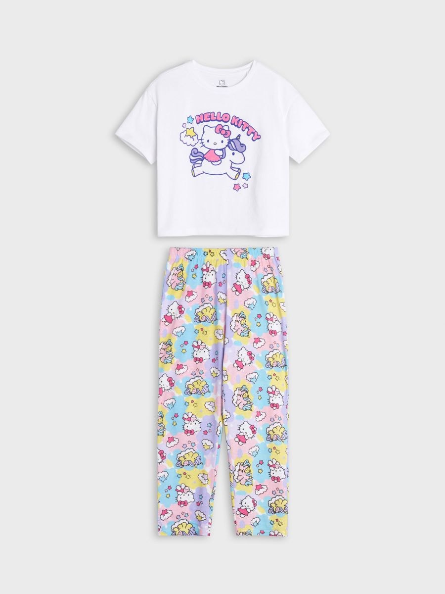 Pidžama Hello Kitty - bijelo - SINSAY