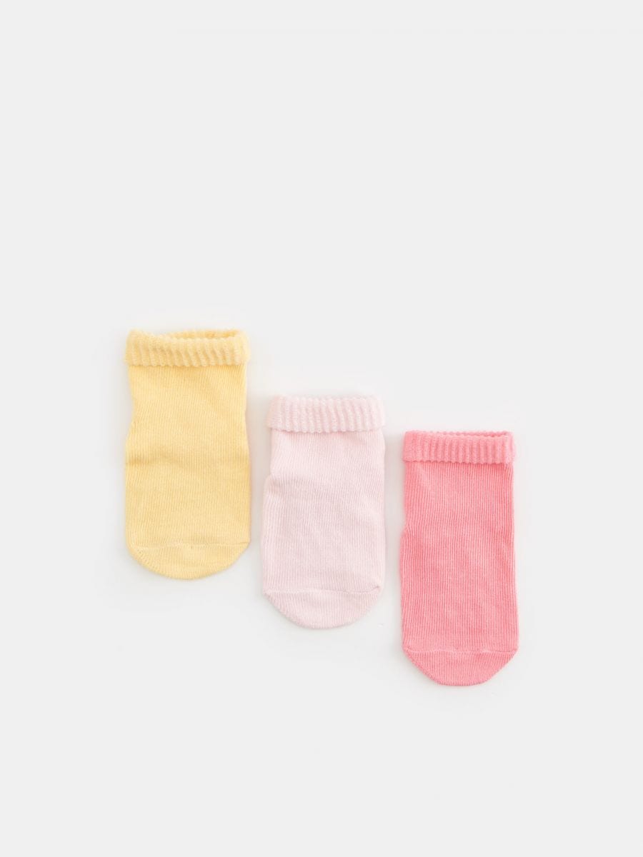 Sada 3 párů ponožek - vícebarevná - SINSAY