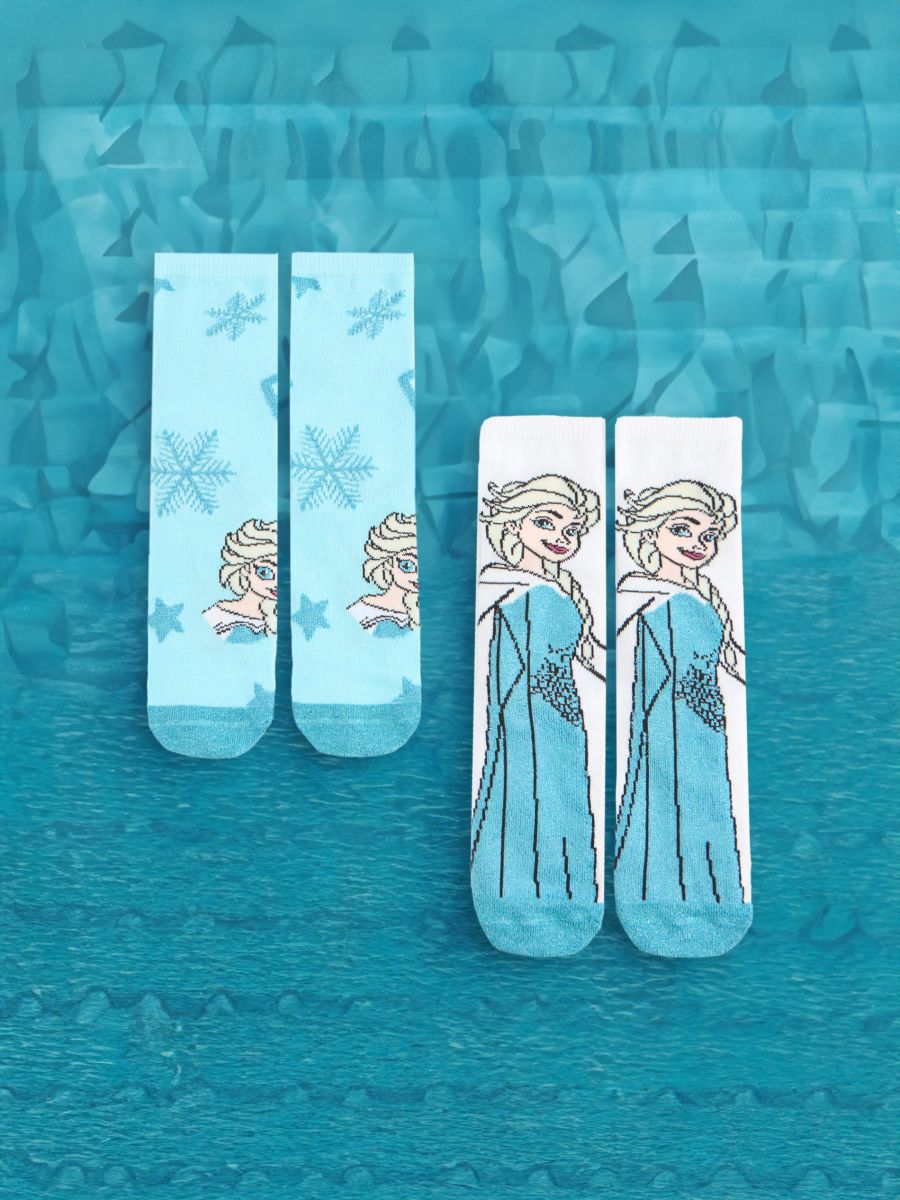 Sada 2 párů ponožek Frozen - vícebarevná - SINSAY