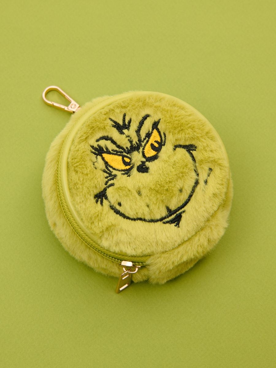 Denarnica Grinch - rumeno zelena - SINSAY