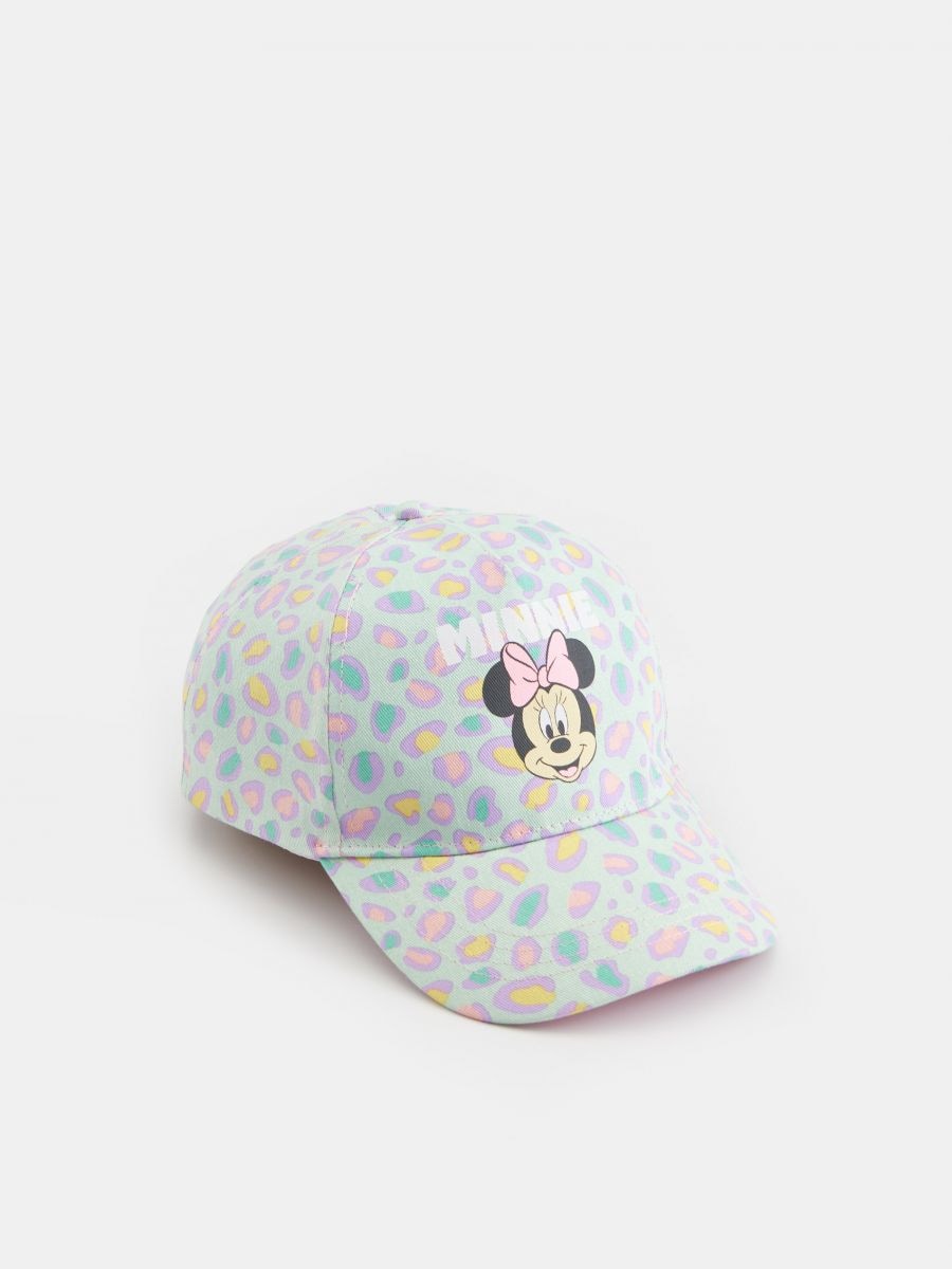 Cappello con visiera Minnie Mouse - verde pallido - SINSAY