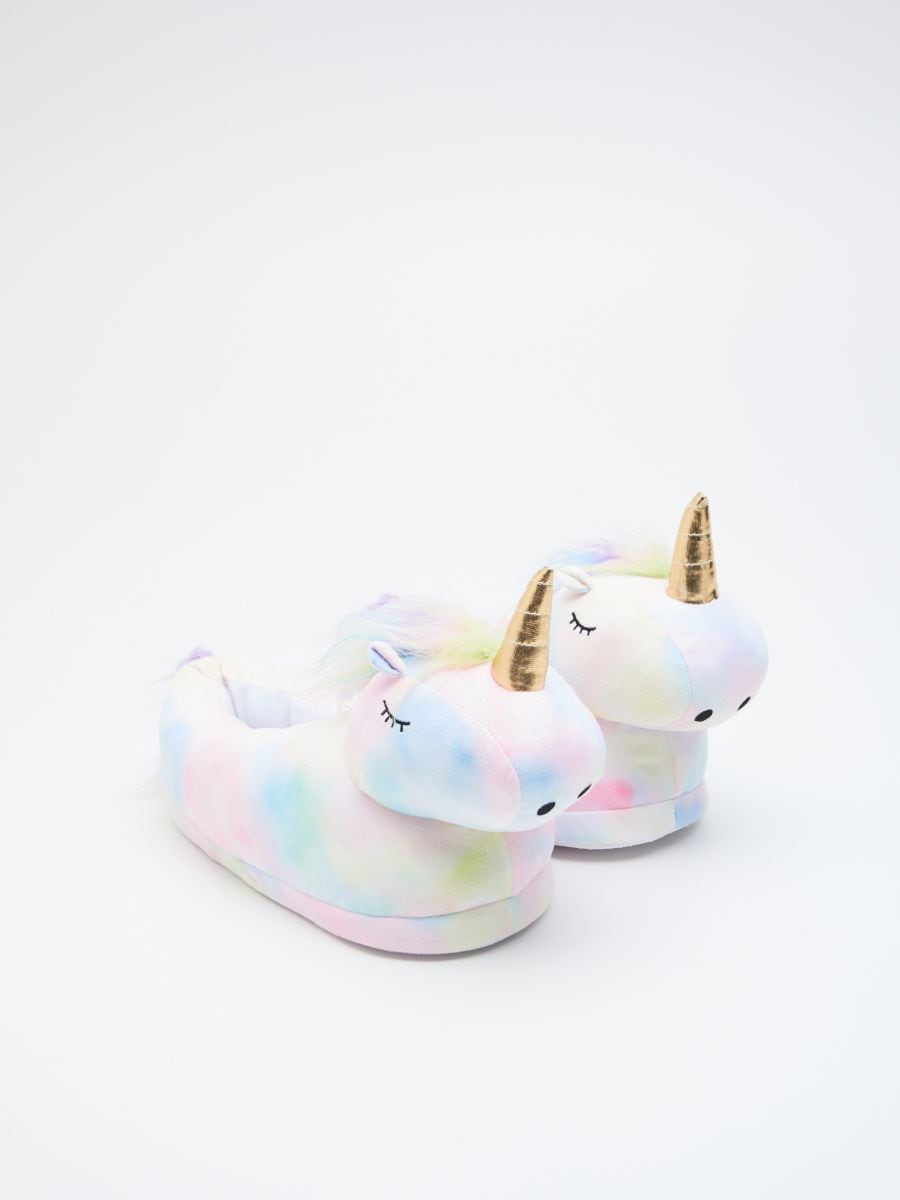 Papuci de casă în formă de unicorn, SINSAY, YE197-MLC